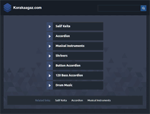 Tablet Screenshot of korakaagaz.com
